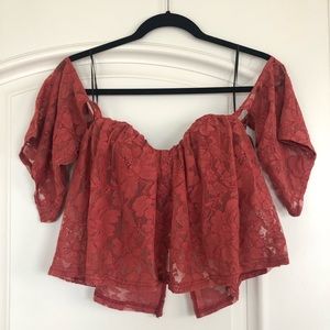 Lira Clothing Off The Shoulder Top
